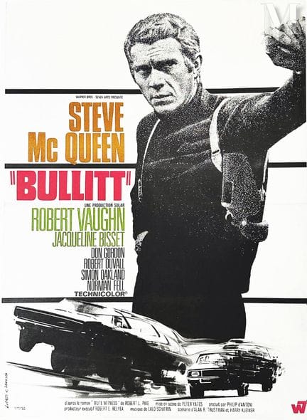 LANDI
Bullit, Steve McQueen
San Martín
París
  Car