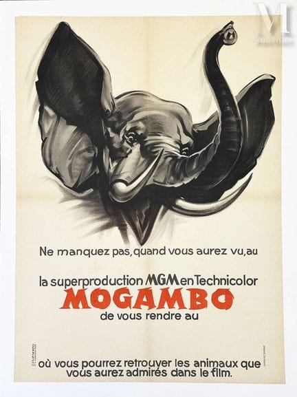 Mogambo, MGM, Technicolor, Clark Gable, Ava Gardne