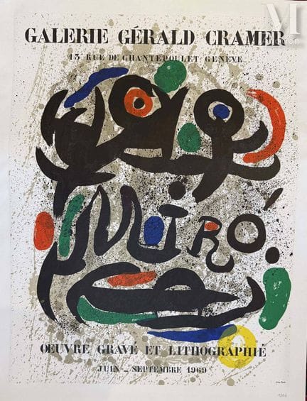 MIRO JOAN
Joan Miró. Grabado y litografía, 1969. G