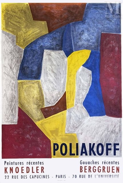 SERGE POLIAKOFF
Serge Poliakoff, Knoedler, Recent 