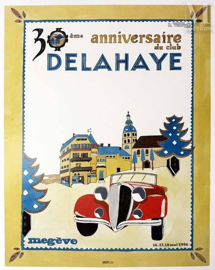 Megève, 30.º aniversario del club Delahaye
Chartre