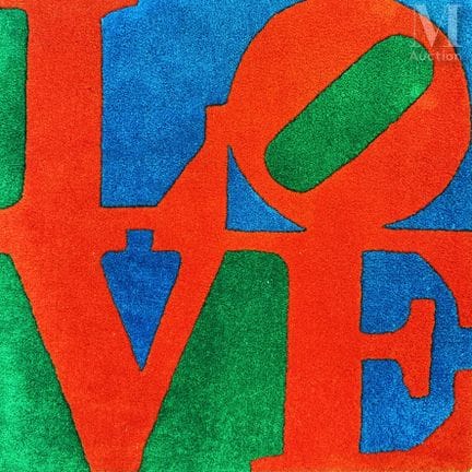 INDIANA ROBERT
Alfombra «Love», numerada 309/10 00