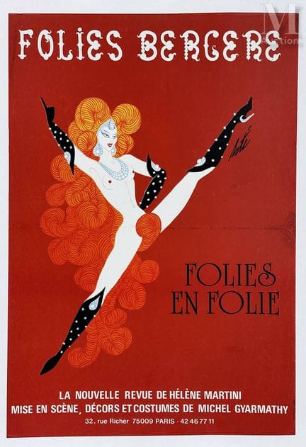 ERTE
Folies en Folie Folies Bergères La Nouvelel R