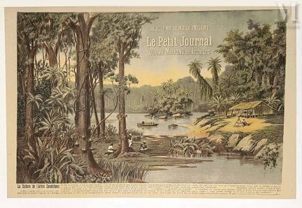 MICHEL V.
La cultura del caucho  Le Petit Journal 