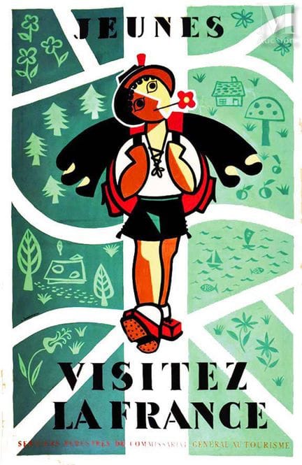 LAMOUREUX Z.
Jóvenes, visitad Francia - Rutas de s