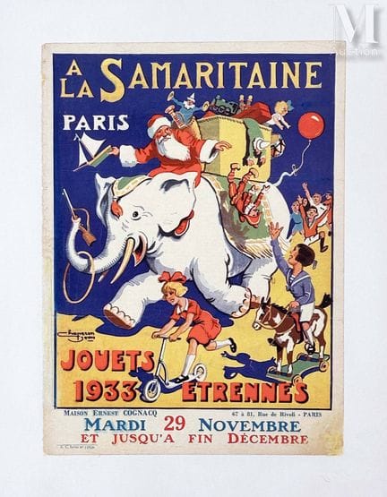CHAPERON JEAN
La Samaritaine Juguetes 1933 Regalos