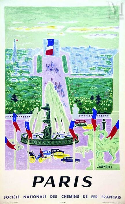 CAVAILLES JULES
París, Place de la Concorde y Aven