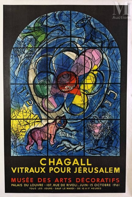 CHAGALL MARC
Chagall - Vidrieras para Jerusalén. M