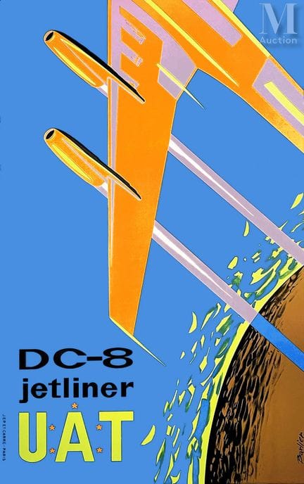 BARLIER
UAT DC 8 Jetliner
San Martín
Asnières
  Ca