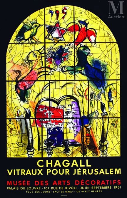 CHAGALL MARC
Chagall - Vidrieras para Jerusalén. M