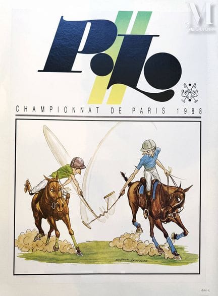 DOUGLAS WNSON
Campeonato de París 1988 Polo de Bag