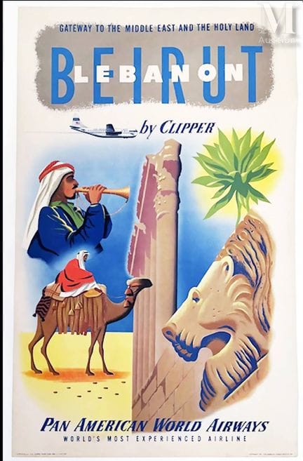 Líbano, Beirut  Pan American World Airways World B