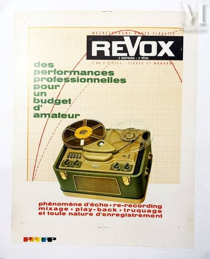 Revox: prestaciones profesionales, presupuesto de 
