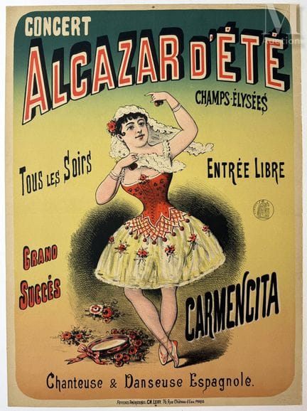 CHOUBRAC
Alcázar de Verano, Campos Elíseos, Carmen
