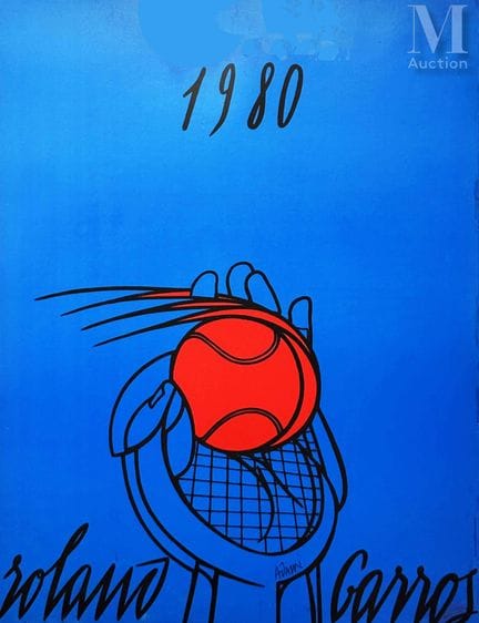 ADAMI VALERIO
Roland Garros 1980, de Adami°
Saint-