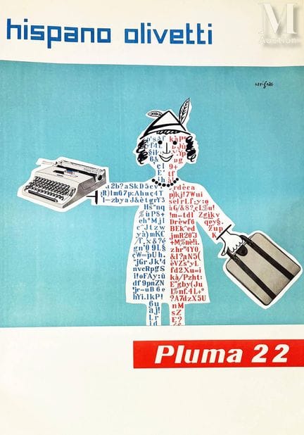 SAVIGNAC RAYMOND
Hispano Olivetti Pluma 22
Saint M