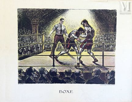 Boxeo
1  Cartel  Sin montar /  Cartel vintage en p