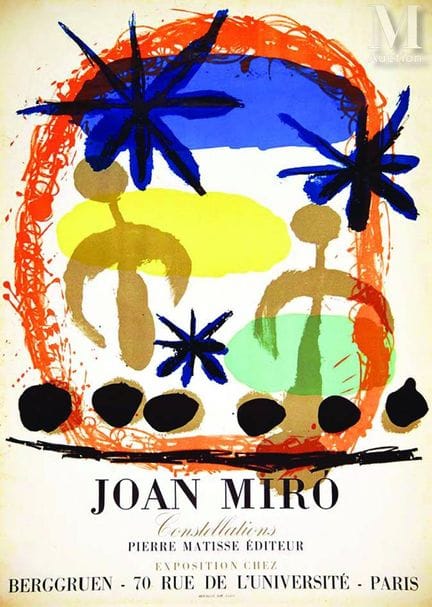 MIRO JOAN
Constelaciones - Pierre Matisse Berggrue
