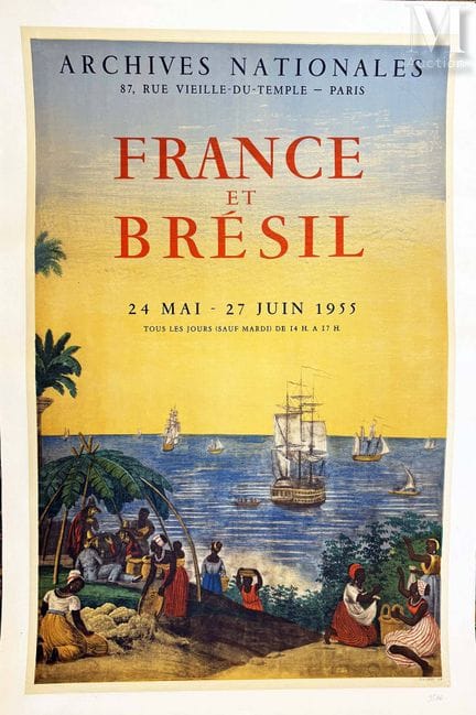 Francia e Brasile - Archivi Nazionali 1955
Mourlot