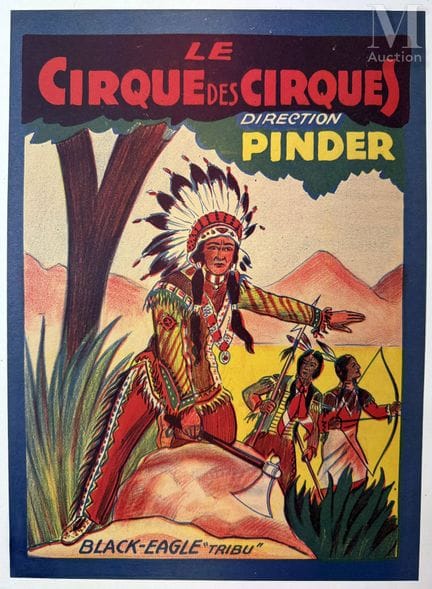 Pinder Le Cirque des Cirques Black Eagle Tribu
San