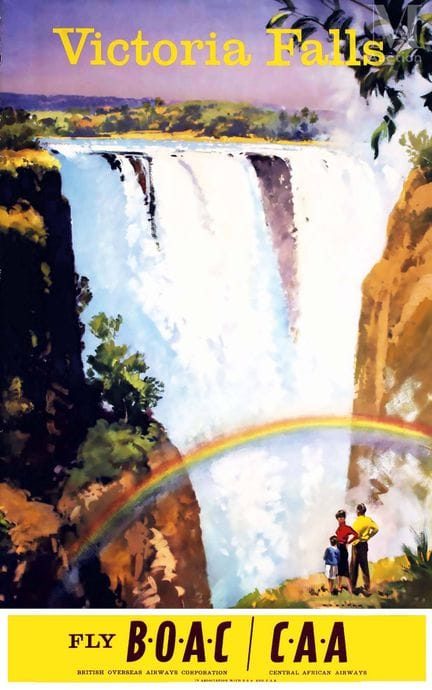 WOOTTON FRANK
BOAC Victoria Falls BOAC (Cataratas 