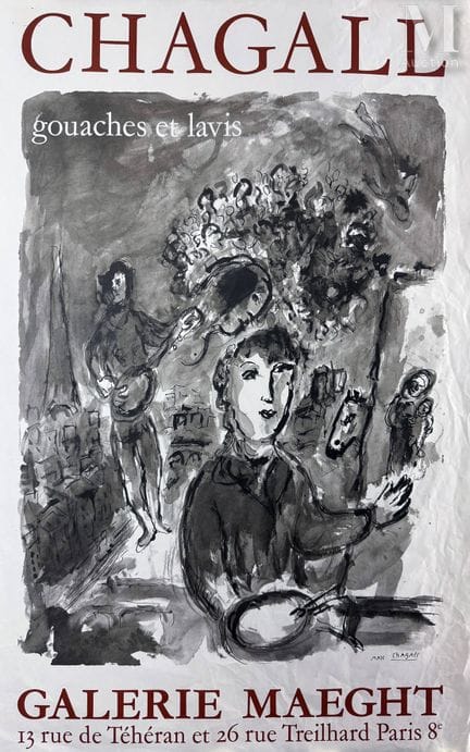 CHAGALL MARC
Chagall: gouaches y aguadas. Galería 