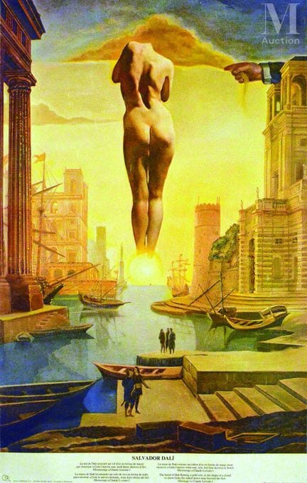 DALI SALVADOR
"La Naissance du Monde"
Saint  Marti