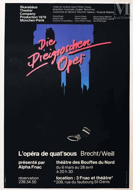 La ópera de los tres centavos (Die Preisgroschen O