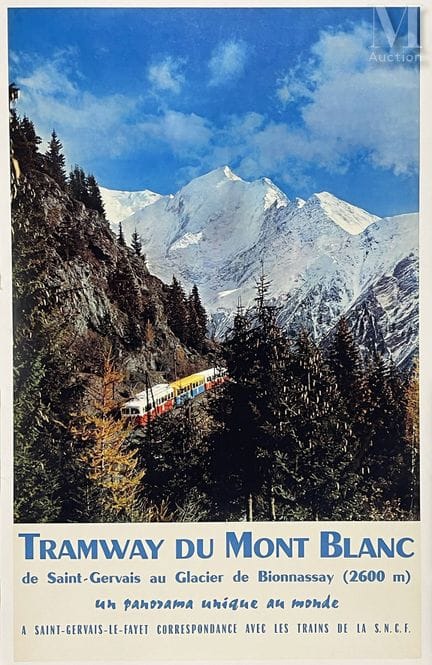 Tranvía del Mont Blanc, de Saint-Gervais al glacia