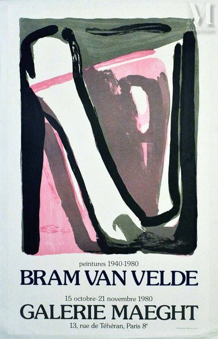 VAN VELDE BRAM
Bram Van Velde - Galería Maeght.
Ar