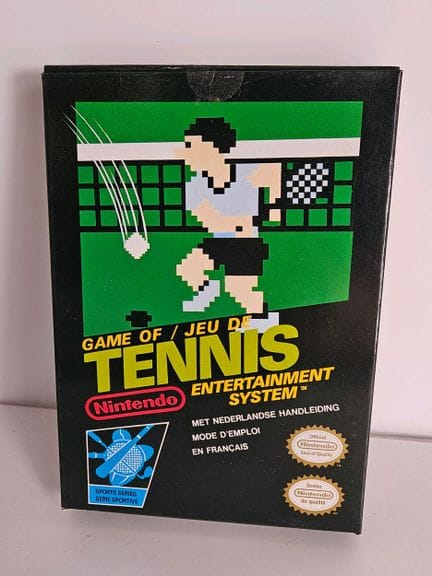 NINTENDO - NES. Gioco: Tennis. Completo di confezi