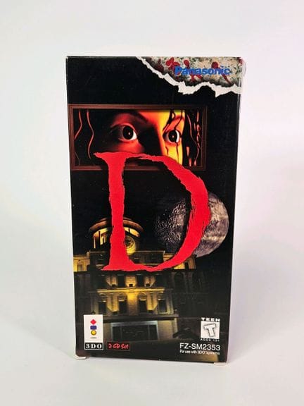 PANASONIC - 3DO. Jeu : D The Game. Complet avec bo