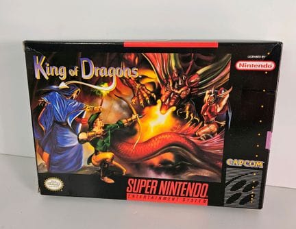 NINTENDO - SUPER NINTENDO. Jeu : The King of Drago