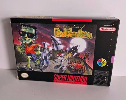 NINTENDO - SUPER NES. Jeu : The Adventures of Dr.F