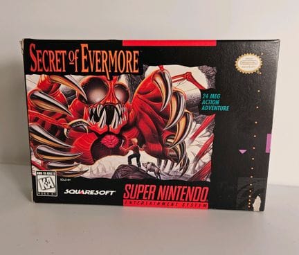 NINTENDO - SUPER NES. Jeu : Secret of Evermore. Ul