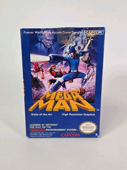 NINTENDO - NES. Gioco: Mega Man. Completo di confe