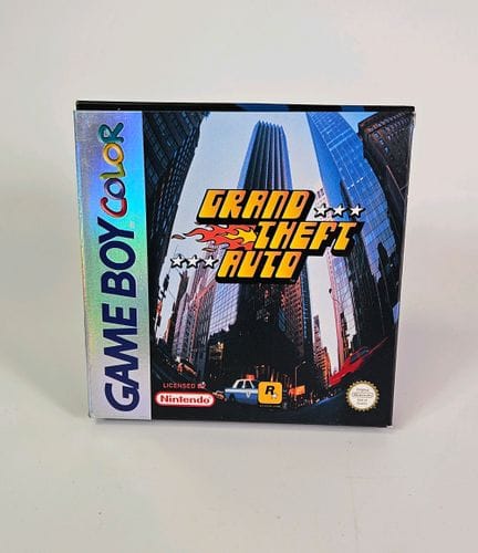 NINTENDO - GAME BOY COLOR. Jeu : Grand Theft Auto.