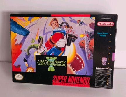NINTENDO - SUPER NES. Jeu : Jim Power : Lost Dimen