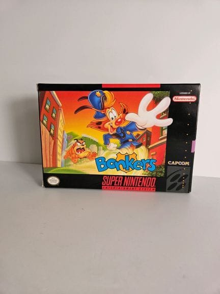 NINTENDO - SUPER NES. Jeu : Bonkers. Complet avec 