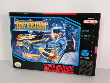NINTENDO - SUPER NINTENDO. Jeu : Imperium. Complet