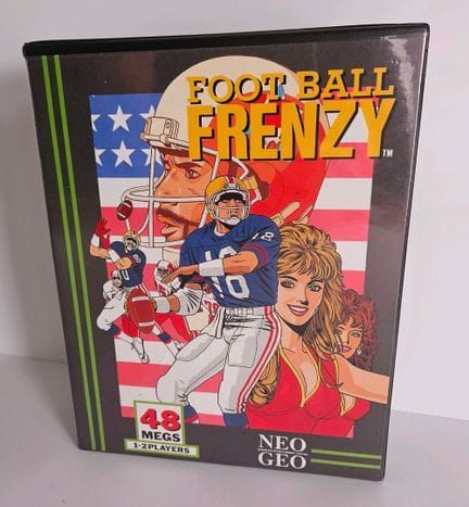 SNK - NEO GEO. Jeu : Football Frenzy. Complet avec