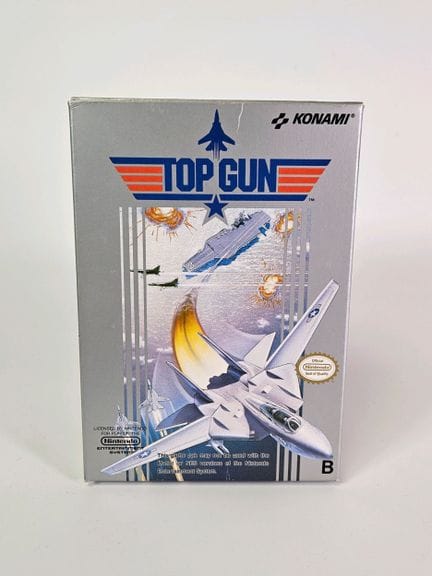 NINTENDO - NES. Gioco: Top Gun. Completo di confez