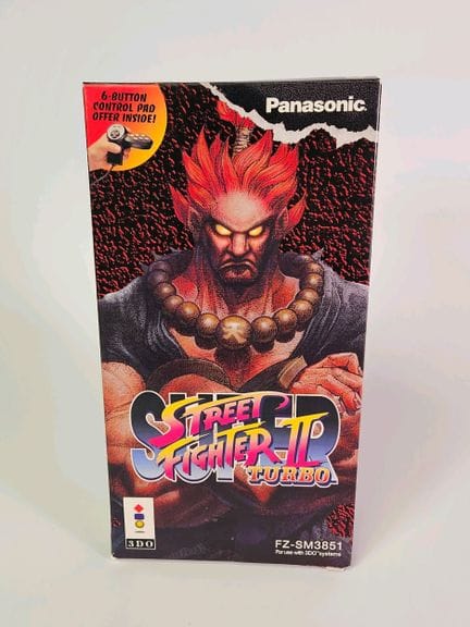 PANASONIC - 3DO. Jeu : Super Street Fighter 2 Turb