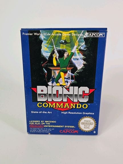 NINTENDO - NES. Gioco: Bionic Commando. Completo d