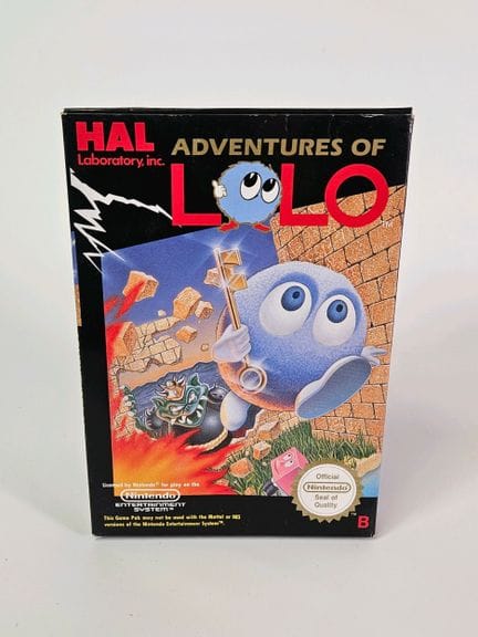 NINTENDO - NES. Gioco: Adventures of Lolo. Complet