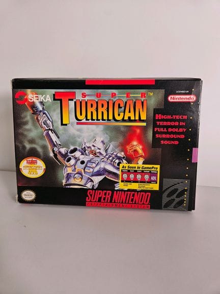 NINTENDO - SUPER NES. Jeu : Super Turrican. Comple