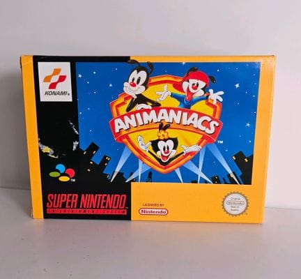NINTENDO - SUPER NES. Jeu : Animaniacs. Complet av