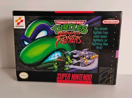 NINTENDO - SUPER NES. Jeu : Teenage Mutant Ninja T