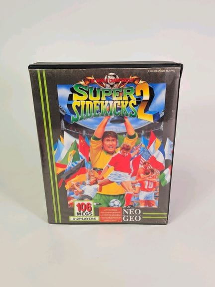 SNK - NEO GEO. Super Sidekicks 2. Complet avec boi