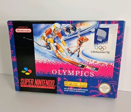 NINTENDO - SUPER NES. Jeu : Winter Olympics. Compl